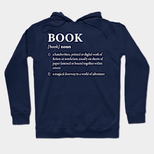 Book Definition-White Hoodie